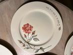 6 Jet Borden - A Rose is a Rose - 31 cm, Huis en Inrichting, Keuken | Servies, Ophalen of Verzenden, Zo goed als nieuw, Bord(en)