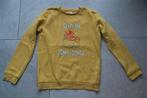Gele trui met relief plaatje Give Me Some Space 158/164 Hema, Kinderen en Baby's, Kinderkleding | Maat 158, Jongen of Meisje, Trui of Vest