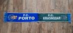 Sjaal FC Porto - FC Krasnodar, Ophalen of Verzenden, Zo goed als nieuw, Buitenlandse clubs, Vaantje of Sjaal
