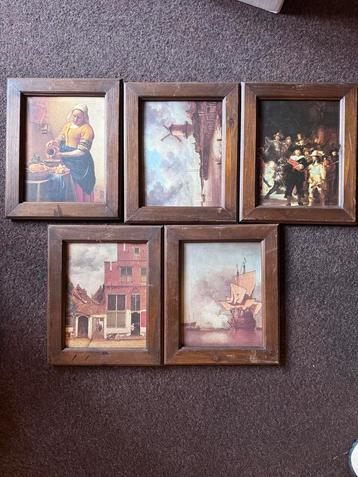 Hollandse Meesters Prenten Set beschikbaar voor biedingen