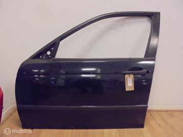 BMW 3-serie E46 ('98-'05) Portier Deur Linksvoor Zwart beschikbaar voor biedingen