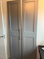 PAX kast deuren, grijs Grimo, Huis en Inrichting, 200 cm of meer, Zo goed als nieuw, 50 tot 75 cm, 50 tot 100 cm