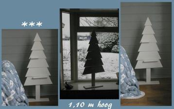 Houten kerstboom - 1.10 M hoog  beschikbaar voor biedingen