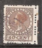postzegel NVPH R54 Roltanding 4-zijdig 40 cent 1928., Postzegels en Munten, Postzegels | Nederland, T/m 1940, Verzenden, Gestempeld