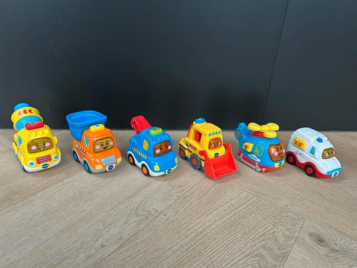 VTech Toet Toet Auto's - Set van 6, Kinderen en Baby's, Speelgoed | Vtech, Zo goed als nieuw, Ophalen of Verzenden