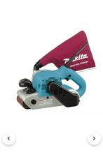 Makita bandschuurmachine te huur, Doe-het-zelf en Verbouw, Gereedschap | Schuurmachines, Ophalen, Zo goed als nieuw, Bandschuurmachine