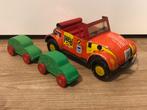 3x Volkswagen Kever blik cabrio 19 cm + hout 8,5 cm, Ophalen of Verzenden, Gebruikt, Auto
