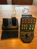 Logitech Heavy Equipment Side Panel & Pedalen, Ophalen of Verzenden, Zo goed als nieuw, Thrustmaster/Logitech