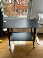 Vintage sidetable / trolley, Huis en Inrichting, Bureaus, Ophalen, Gebruikt