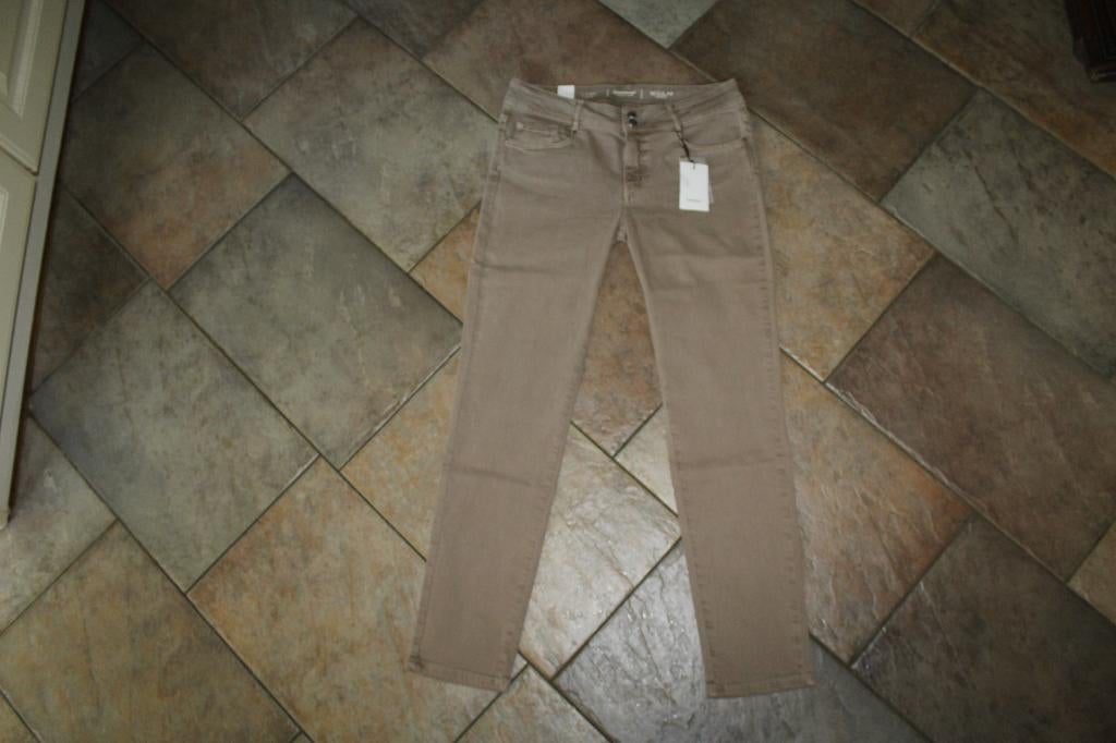 Soyaconcept lana bruine stretch broek mt 42/31 KOOPJE, Bruin, Soyaconcept, ., Maat 42/44 (L)