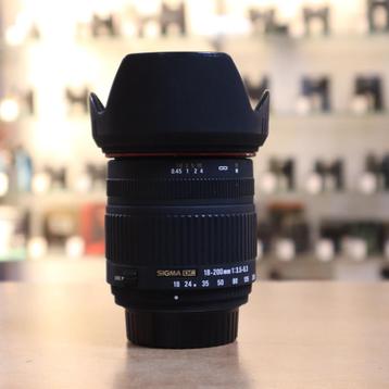 Sigma DC 18-200 F/3.5-6.3 F mount (Harderwijk) beschikbaar voor biedingen