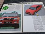 Alfa Romeo 33 Quadrifoglio Verde 1984, Boeken, Auto's | Folders en Tijdschriften, Ophalen of Verzenden, Nieuw, Alfa Romeo