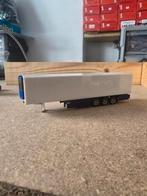 937 herpa koel oplegger blauw wit, Hobby en Vrije tijd, Modelauto's | 1:87, Ophalen of Verzenden, Zo goed als nieuw, Bus of Vrachtwagen
