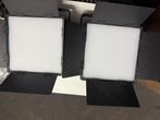 2 X LED Studio Lighting, Ophalen of Verzenden, Zo goed als nieuw, Lamp of Flitsset