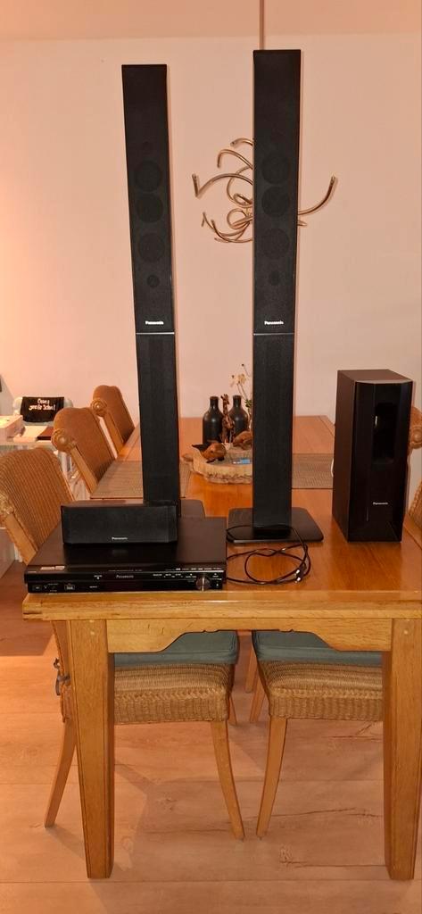 Panasonic DVD Home Theater Systeem, Audio, Tv en Foto, Home Cinema-sets, Gebruikt, Dvd-speler, 5.1-systeem, 70 watt of meer, Panasonic