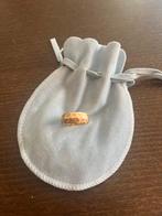 9k goud band ring met ster gravering rondom (vintage Engels), Ophalen of Verzenden, Zo goed als nieuw, 17 tot 18, Dame