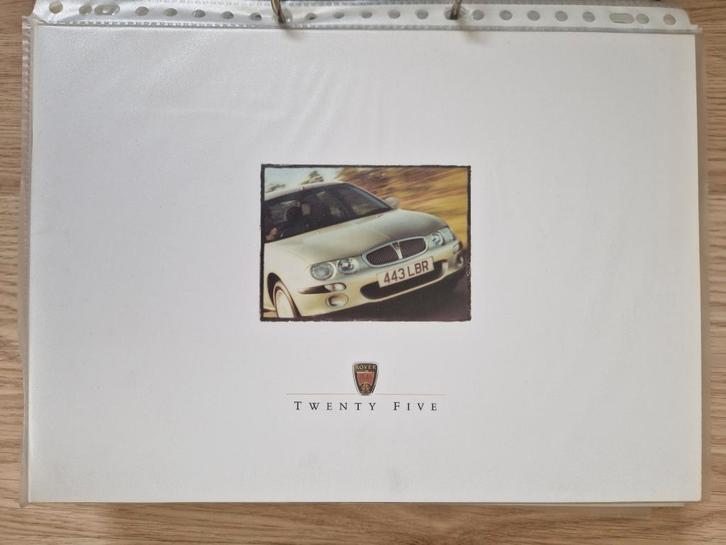 Folders Rover, Boeken, Auto's | Folders en Tijdschriften, Zo goed als nieuw, Overige merken, Ophalen of Verzenden