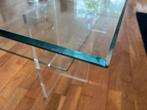 Glazen Salontafel - Chique Design, 100 tot 150 cm, Ophalen of Verzenden, Minder dan 50 cm, Rechthoekig