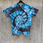 Blauw - zwart spiral tie dye met ragdoll kat tshirt maat XL, Spiral Creaties, Nieuw, Blauw, Ophalen of Verzenden
