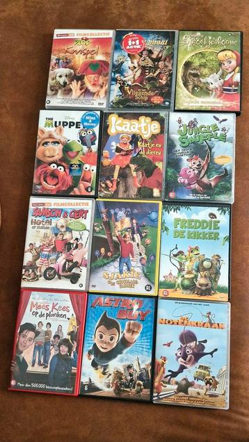 Verschillende dvd's voor kinderen  beschikbaar voor biedingen