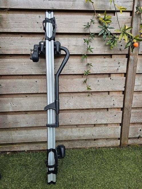 Thule Proride 591 fietsendrager, weinig gebruikt!, Auto diversen, Fietsendragers, Zo goed als nieuw, Dakdrager, 1 fiets, Brede banden