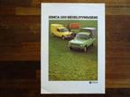 Simca 1100 Bedrijfswagens (1978), Boeken, Auto's | Folders en Tijdschriften, Overige merken, Zo goed als nieuw, Verzenden