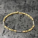 14 karaat gouden armband massief nieuw, Ophalen of Verzenden, Nieuw, Goud