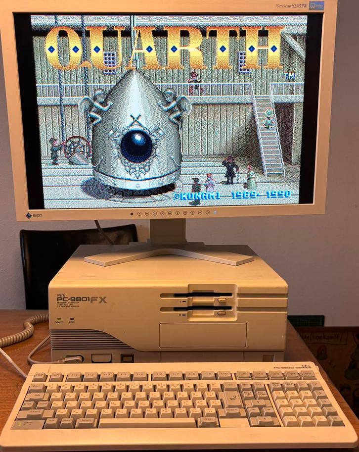 NEC PC9801FX Japane Game PC, Computers en Software, Vintage Computers, Ophalen of Verzenden