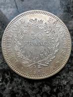 Munt 50 franc 1974/1978 zilver., Postzegels en Munten, Munten | Nederland, Zilver, Overige waardes, Ophalen of Verzenden, Koningin Beatrix