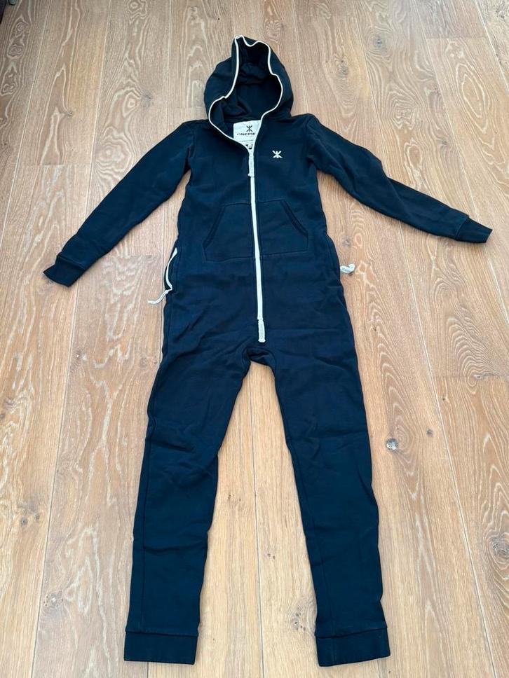 NIEUW Onepiece Jumpsuit onesie donkerblauw, maat XXS, Kleding | Dames, Huispakken, Nieuw, Maat 34 (XS) of kleiner, Blauw, Ophalen of Verzenden