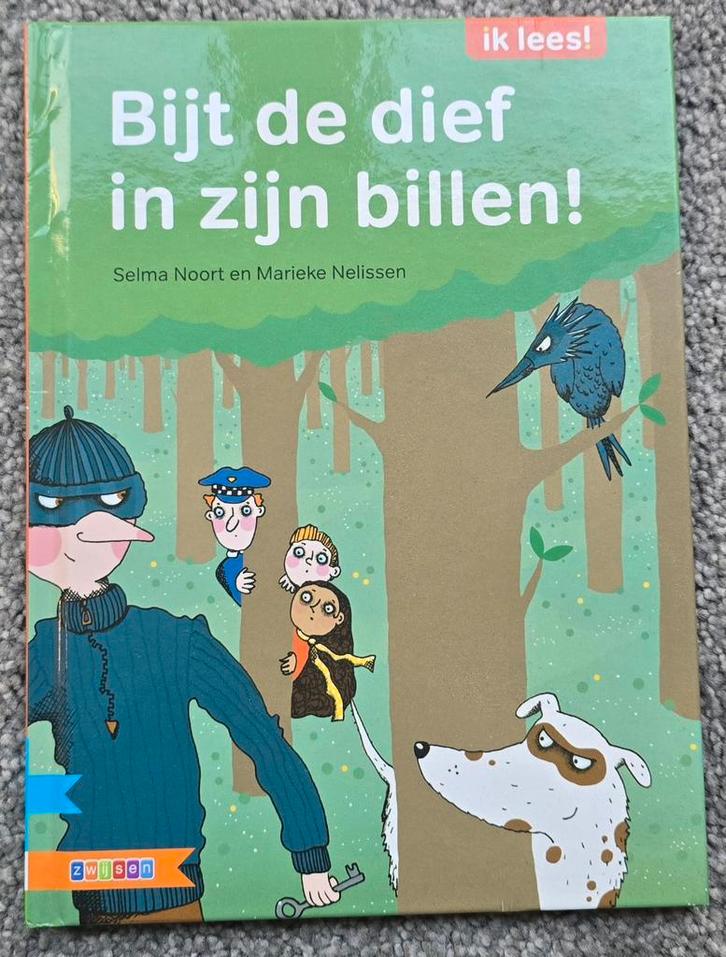 AVI M4 Bijt de dief in zijn billen! - Selma Noort, Boeken, Kinderboeken | Jeugd | onder 10 jaar, Zo goed als nieuw, Fictie algemeen