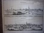 Groningen, Leeuwarden C.Merian-Levwarden / Gröningen 1659, Antiek en Kunst, Ophalen of Verzenden
