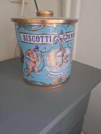 Biscotti Amaretti blik, Ophalen of Verzenden, Zo goed als nieuw, Koek(jes), Overige merken