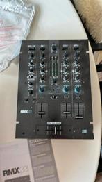 Reloop RMX 33i channel mengpaneel en microfoon, Ophalen, Zo goed als nieuw, Minder dan 5 kanalen, Microfooningang
