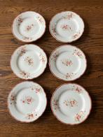 6 mini gebaksbordjes oud, Ophalen of Verzenden