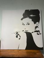Schilderij canvas audrey hepburn, Ophalen