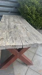 Eikentafel+bankje 30€ wie het eerst komt wie het eerst maalt, Antiek en Kunst, Antiek | Meubels | Tafels, Ophalen of Verzenden