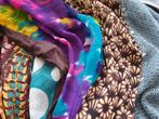 Royale en kleurrijke STROKE by Berry Tielens sjaal, Sjaal, Zo goed als nieuw, Maat 46/48 (XL) of groter, Verzenden