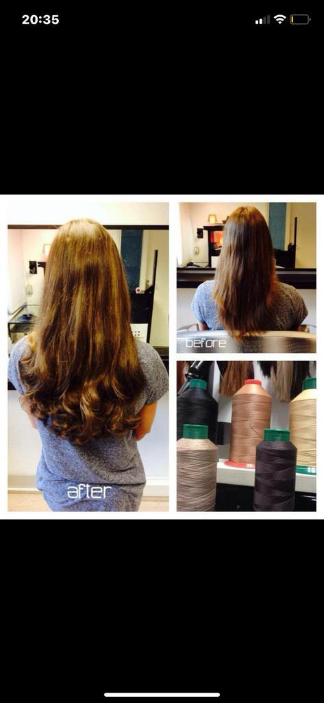 Haarverlenging weave extensions keuze uit 3 soorten haar, Diensten en Vakmensen, Kappers en Thuiskappers, Hairextensions