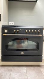 ETNA Gasfornuis met Oven – Zwart met Messing Details, Witgoed en Apparatuur, Fornuizen, Ophalen, 60 cm of meer, Zo goed als nieuw