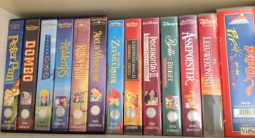 Videobanden Disney, de orginele banden  beschikbaar voor biedingen