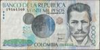 Colombia 20.000 pesos 2005 gebruikt p.454k (nr 9), Postzegels en Munten, Bankbiljetten | Amerika, Verzenden, Zuid-Amerika, Los biljet