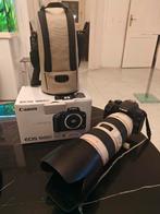 Canon eos 1000d met lens 70-200mm f2.8L is usm, Audio, Tv en Foto, Fotocamera's Digitaal, Gebruikt, Spiegelreflex, Canon, 10 Megapixel