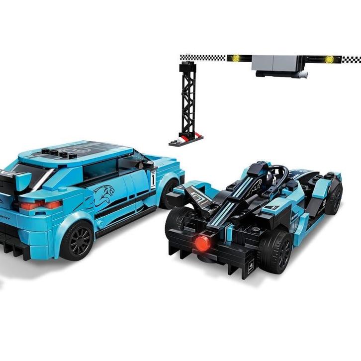 Lego Speed Champions 76898 Formula E Jaguar, Kinderen en Baby's, Speelgoed | Duplo en Lego, Zo goed als nieuw, Lego, Complete set