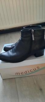 Halfhoge leren Medicus schoenen., Medicus, Zwart, Ophalen of Verzenden, Zo goed als nieuw