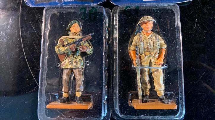 Delprado: UK soldaten Tweede Wereldoorlog, Verzamelen, Poppetjes en Figuurtjes, Zo goed als nieuw, Ophalen of Verzenden