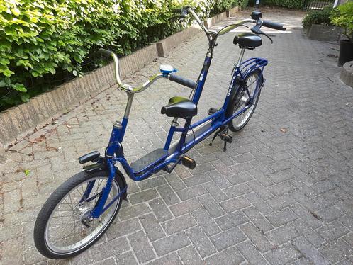 Nindo copilot tandem volwassene-kind, Fietsen en Brommers, Fietsen | Tandems, Gebruikt, Minder dan 10 versnellingen, Minder dan 49 cm