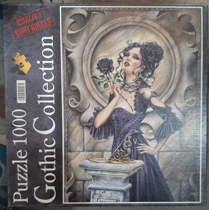 Complete Gothic serie puzzels van Clementoni, Hobby en Vrije tijd, Denksport en Puzzels, Zo goed als nieuw, Legpuzzel, 500 t/m 1500 stukjes