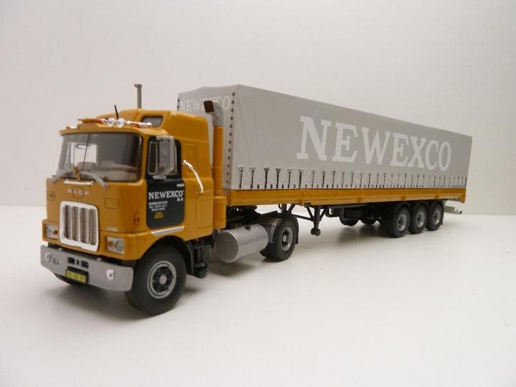 Mack F700  ''  Newexco Winschoten ''  Tekno, Hobby en Vrije tijd, Modelauto's | 1:50, Zo goed als nieuw, Bus of Vrachtwagen, Tekno