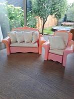 Vintage Barbie 90's - Living Pretty Sweet Roses Sofa & Chair, Verzamelen, Poppen, Ophalen of Verzenden, Gebruikt, Overige typen